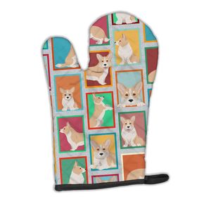 Fawn Cardigan Corgi mitaines de four épais gants de cuisine résistants à la chaleur pour protéger les mains des casseroles chaudes pour la cuisson et la pâtisserie - Product Image 1