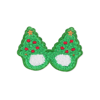 Patchs de dessin animé de Style de Noël Offres Spéciales Patch de broderie en Chenille personnalisé utilisation pour vêtements sac chaussures épingle à cheveux