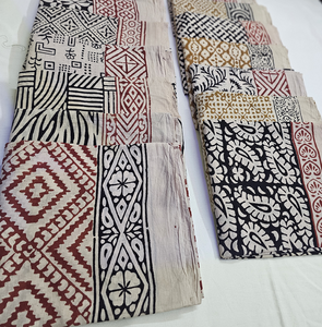 Wholesale Hand Block Print Traditional Bagaru Print <b>Sarong</b> Indian Handmade Cotton Pareo Wrap Lightweight Cotton Beach Wear Wrap - Product Image 4