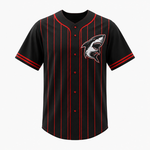 Uniforme de Béisbol Corto de Poliéster Transpirable de Última Moda y Alta Demanda, Tallas Grandes, Color Personalizado, Servicio OEM - Product Image 1