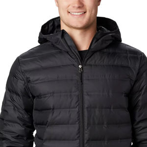 Down <b>Jacket</b> Customized Lightweight Winter <b>Men</b> Warm Hooded Duck Down <b>Jacket</b> Zip up Down Puffer <b>Jacket</b> Coat - Product Image 3