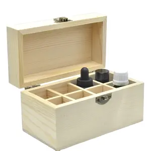 Hangzhou hotsale essencial óleo gift box óleo perfumes madeira gift box para azeite