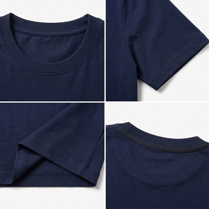 Camiseta de Cuello Redondo para Hombre, 100% Algodón, Gruesa, 180 g/m², Antiencogimiento, Corte Regular, Ideal para Gimnasio y Running, Personalizable con Impresión - Product Image 3