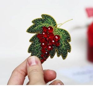 Elegant Nature Inspired Beaded Brooch Handmade MD HANDICRAFTS Model MD-9575 <b>for</b> <b>Wedding</b> and Special Occasion Fashion - Product Image 2
