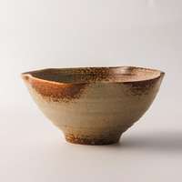 Bol de service à nouilles multi-usages en porcelaine de grande taille, style Japandi, motif rustique moderne classique 2026, pour hôtel et restaurant, par UO
