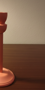 Porte-bougie double en aluminium moulé, style nordique, minimaliste moderne, centre de table pour la décoration de la maison et des mariages - Product Image 4