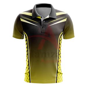 Sublimación Impreso Último diseño Polo Camisa Tela Color y tamaño Camisa para hombres OEM Venta al por mayor Sublimación Personalizar Polos - Product Image 1