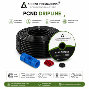 Sistema de riego agrícola de alto rendimiento para paisajismo y horticultura, con línea de goteo PCND perfecta para una distribución adecuada del agua. - Product Image 3