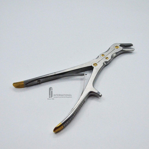 Instrumento Quirúrgico Ortopédico de Acero Inoxidable de Doble Acción, Rongeur Curvo y Recto, Juego de Cirugía, Certificado CE, ¡Venta Caliente! - Product Image 4