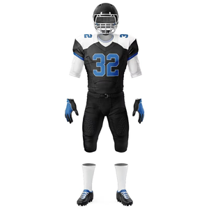 Uniformes de Fútbol Americano para Escuelas Secundarias al por Mayor - Tela de Malla 100% Poliéster, Servicio OEM, Proveedor de Marca Privada - Product Image 6