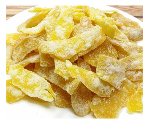 Tranches de gingembre épicées et sucrées 100% naturelles avec surface enrobée de sucre, fabrication OEM disponible - Product Image 6