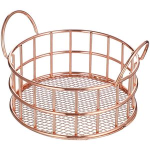 Stylish Metal Fruit <b>Basket</b> For Fresh Fruit Display Countertop Organization And Modern Home Accessories - Product Image 6