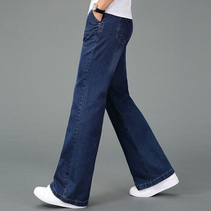 Dernière Mode Vente en Gros Pantalon Décontracté Homme Été Haute Qualité Coupe Droite Respirant Fitness Jean Ample Pantalon de Travail - Product Image 2