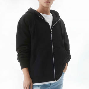 Vêtements pour hommes sur mesure, de luxe, confortables, de haute qualité, chauds pour l'hiver, écologiques, en polaire épaisse, à capuche, surdimensionnés, OEM - Product Image 2