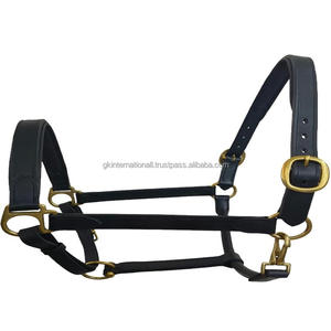 Cabestros de cuero acolchados de primera calidad, populares, lujosos, elegantes, perfectos, ajustables y a la moda, y productos para carreras de caballos. - Product Image 4