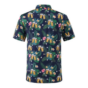 Chemise de golf pour homme en tricot sublimé de qualité supérieure, manches courtes, design personnalisé, coupe classique, polyester/coton respirant - Product Image 2