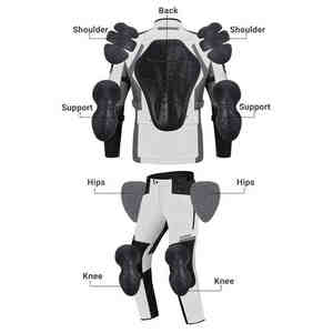 Combinaison de course moto hiver sur mesure, écologique, légère, séchage rapide, en Cordura, pantalon et veste, ensemble imperméable pour moto, tailles plus - Product Image 1