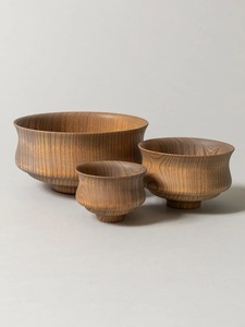 Tazón de Madera Natural Hecho a Mano de Lujo, Desechable y Ecológico, para Servir Ensaladas, Frutas, Bocadillos, Vajilla de Cocina, Comedor - Product Image 3