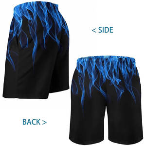 Nouveaux shorts de bain pour hommes écologiques, respirants, anti-UV, séchage rapide, vente en gros, vêtements de plage d'été, impression personnalisée - Product Image 1
