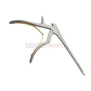 Kerrison Rongeurs de Acero Inoxidable Alemán, Manuales, 20cm, con Corte Ascendente de 40 Grados, Instrumentos Quirúrgicos para Corte Óseo Ortopédico de Columna Vertebral - Product Image 2