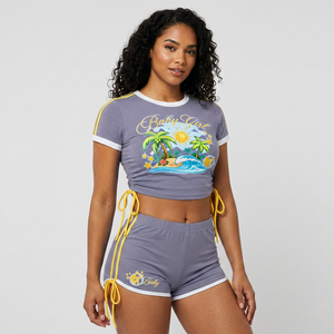OEM High Quality Winter Skinny Solid 3 Piece Gym <b>Set</b> Women Custom Sportswear Wholesale Private Label Yoga Workout Clothing <b>Set</b> - Product Image 2