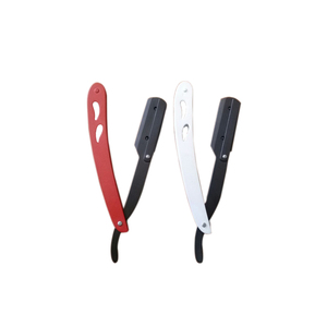 RAMAFHH Disposable Single Edge Straight Razor Stainless Steel Blade Plastic Handle Manual Shaving Tool <b>Men</b> Barber Shop Supplies - Product Image 2