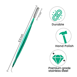 Herramientas de Acero Inoxidable para Levantar Cejas y Pestañas con Logotipo Personalizado, Herramienta de Belleza para Dar Forma a las Cejas con Peine, Marca Privada Bahasa Pro - Product Image 1