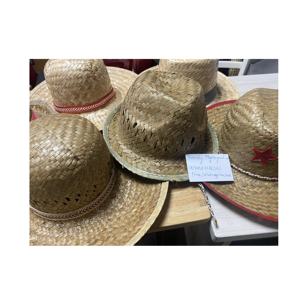 Sombrero de paja de algas marinas tejido a mano de Vietnam sombrero de Sol de ala ancha, sombrero de playa de verano ecológico para mujeres y hombres - Product Image 5