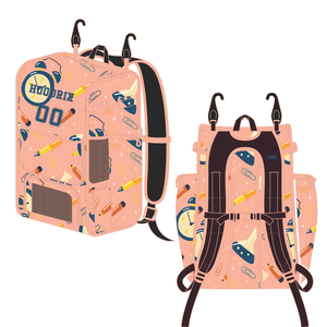 Personalized <b>baseball</b> gear backpack custom print with spacious compartments for <b>bats</b>, gloves, helmets and uniforms - Product Image 3