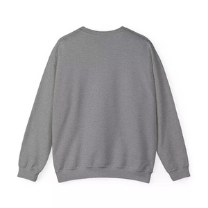 Mens Cotton Fleece Crewneck Sweatshirt Classic Fit Adult Custom Colour Winter Digital Printing Street Wear Outdoor - Product Image 4