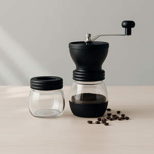 Moulin à café en verre de qualité supérieure 3203037 avec récipient en verre - Product Image 2