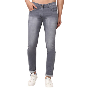 Jeans en toile légère à jambe droite pour hommes, pantalon décontracté de haute qualité, respirant, séchage rapide, approvisionnement direct d'usine, vente en gros - Product Image 5