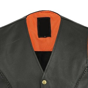 Chaleco de Cuero para Hombre a Precio Razonable, Transpirable, 100% Piel de Vaca, Estilo Casual Elegante, Talla Adulto, Alta Calidad - Product Image 4