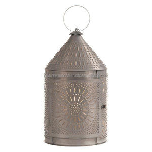 โคมไฟโลหะสีดำตกแต่งในร่ม, โคมไฟตกแต่งคริสมาสต์โคมไฟตั้งโต๊ะเชิงเทียนจากผู้ค้าส่งอินเดีย - Product Image 2