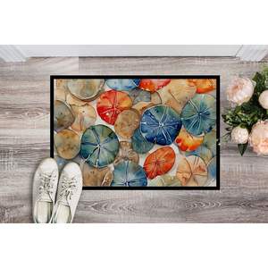 Felpudo de dólar de arena antideslizante para entrada interior/exterior 24H X 36W alfombrilla de puerta delantera lavable de pila baja - Product Image 2