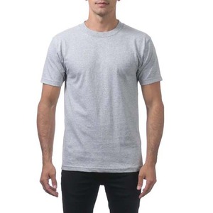 T-shirts d'été respirants pour hommes OEM, style urbain, manches courtes, prix abordable, couleur personnalisée, col rond, coupe ajustée, 100 % coton - Product Image 6
