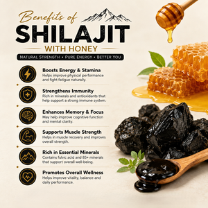 Résine de Shilajit de qualité supérieure 1 kg infusée au miel, mélange d'herbes 100 % naturel du Shilajit de l'Himalaya pour l'énergie et le bien-être - Product Image 3