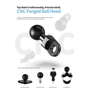 Support mobile de moto à 4 coins antichoc avec bouton de sécurité Support de téléphone durable pour une utilisation pratique - Product Image 6