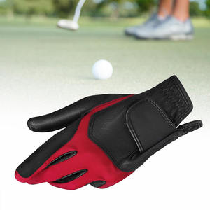 Nouveau modèle de gants de golf pour hommes, légers, à doigts entiers, en cuir véritable, fermeture éclair, antidérapants, respirants, anti-humidité - Product Image 5