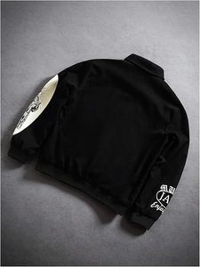Chaqueta Deportiva de Primavera con Diseño Musical Bordado, Personalizable, Transpirable, de Secado Rápido, para Adultos, con Cierre Completo y Protección Contra el Viento - Product Image 2