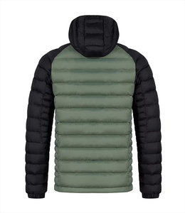Custom Men Plus Sizes Autumn Thick <b>Quilted</b> Cotton Baseball Uniform Hooded <b>Single</b> Breasted Casual ODM - Product Image 4