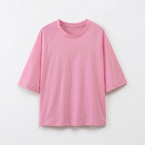 Camisetas de Verano para Mujer, Corte Regular, Tejidas, Casuales, Deportivas, Transpirables, Lisas, Estilo Urbano, Venta al Por Mayor - Product Image 4