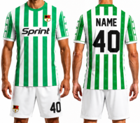 Ensembles d'uniformes de football en jersey Spandex/Polyester, design sans manches, col en V, taille élastique, nom d'équipe personnalisé, marque Dry Wear, adulte unisexe