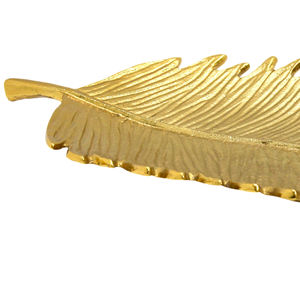 Bandeja y Plato de Estilo Clásico en Oferta, Plato y Bandeja Hechos a Mano con Forma de Hoja para Servir, Personalizados - Product Image 1