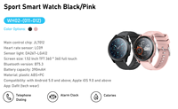 Montre connectée étanche avec appels Bluetooth, écran tactile complet, GPS, carte SIM, fitness, sport, pour enfants et adultes
