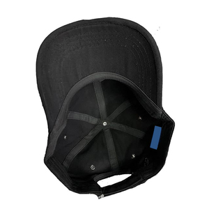 NAQQASH SPORTS Gorra de Béisbol de 6 Paneles de Color Sólido, Unisex, Ajustable, de Sarga de Algodón, Casual, Negra y Gris, para Adultos, para las Cuatro Estaciones - Product Image 5