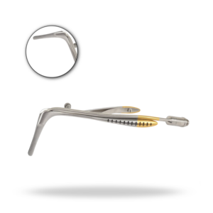 Espéculo Nasal Cottle con Fibra Óptica, Instrumento Quirúrgico ORL, Espéculo Nasal Iluminado de Acero Inoxidable - Product Image 1