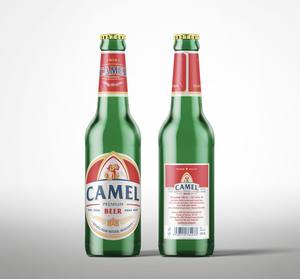 Bouteille en verre de bière Camel Lager 330 ml en gros, produits OEM ODM FMCG, approvisionnement économique pour boissons alcoolisées - Product Image 2