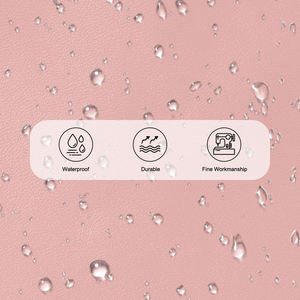 Bolsa de Viaje Rosa Grande de Piel Sintética, Maleta Impermeable, Bolsas de Viaje de Lujo, Bolsa de Viaje con Logotipo Personalizado - Product Image 5