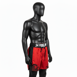 Pantalones Cortos de Artes Marciales Mixtas (MMA) y Karate de Alta Calidad con Logotipo Personalizado, Pantalones Cortos de Entrenamiento de BJJ Unisex, de Secado Rápido y Transpirables, Hechos en Pakistán - Product Image 2